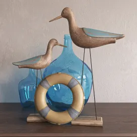 Decor set green blue